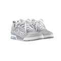 LV SKATE SILVER & GREY SNEAKERS