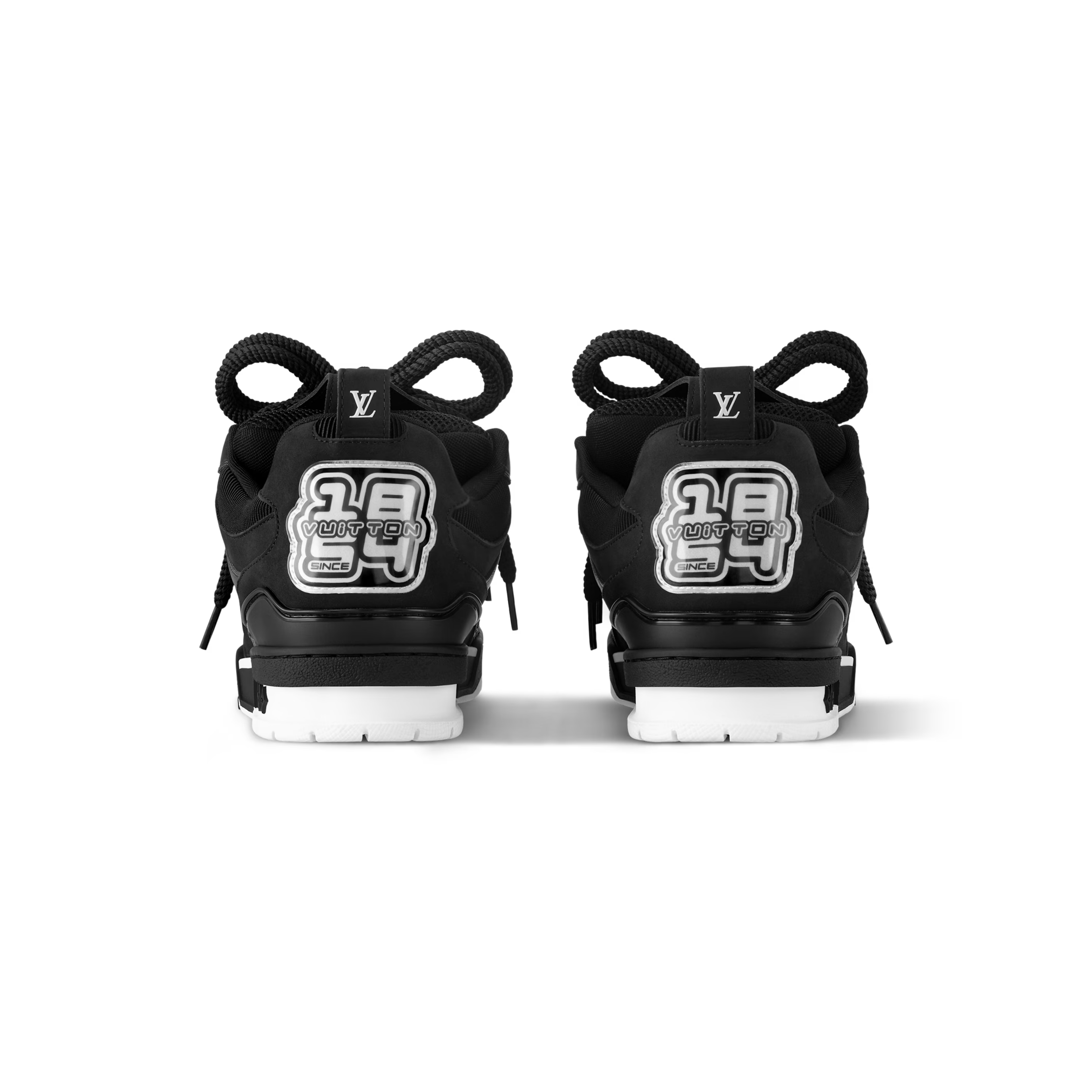LV SKATE BLACK & WHITE SNEAKERS
