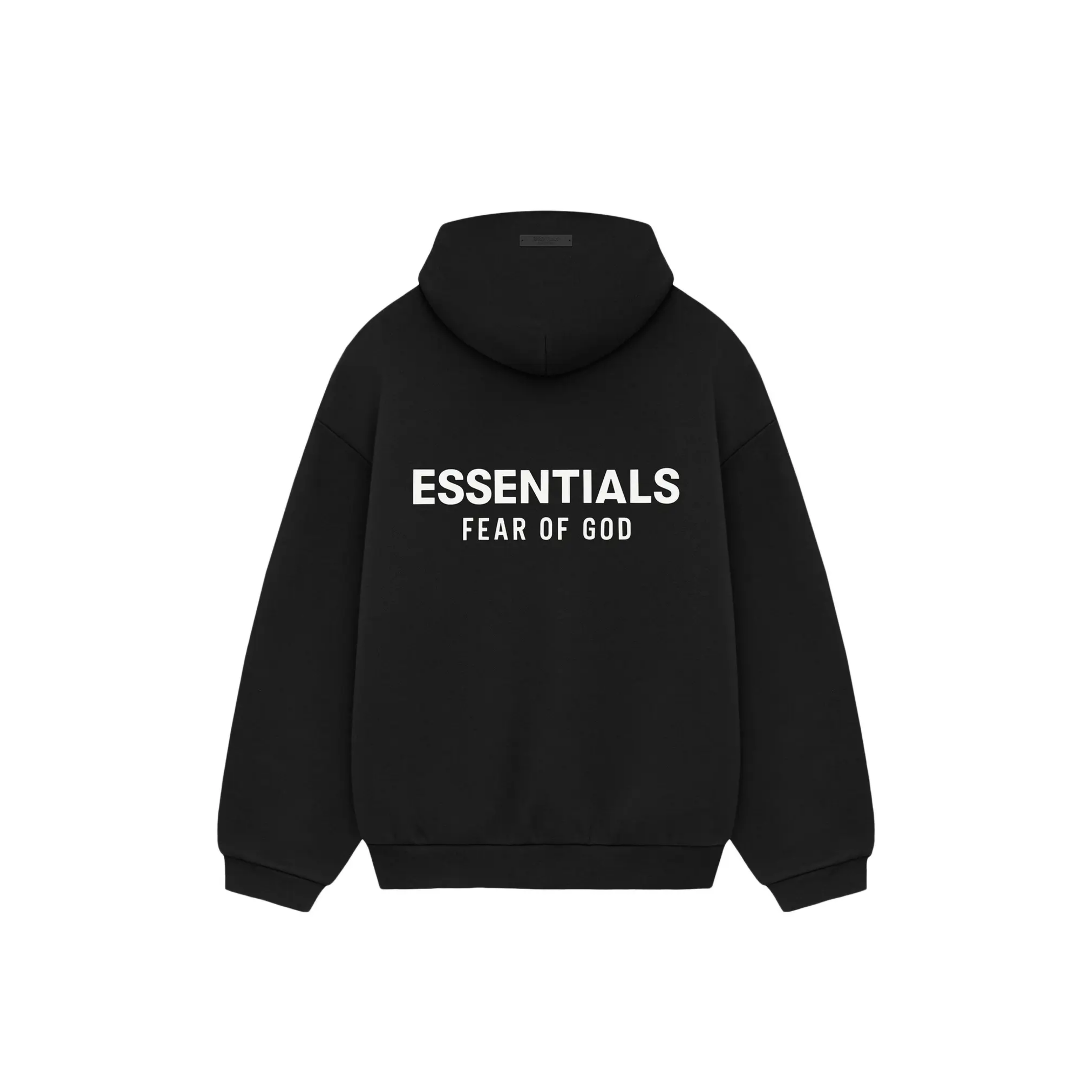 FEAR OF GOD ESSENTIALS FLEECE HOODIE - BLACK