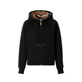 BURBERRY BLACK ZIP HOODIE
