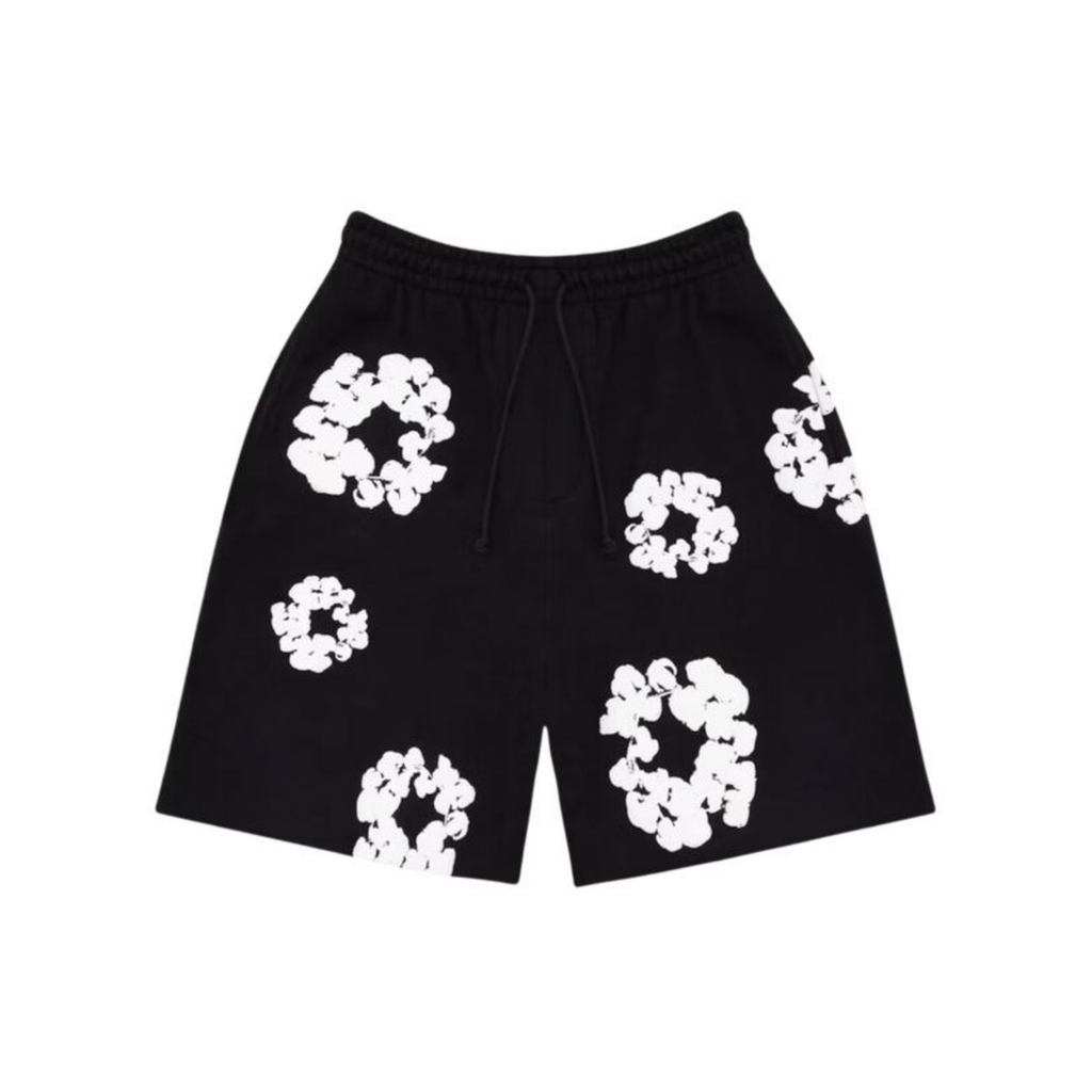 DENIM TEARS THE COTTON WREATH SHORTS